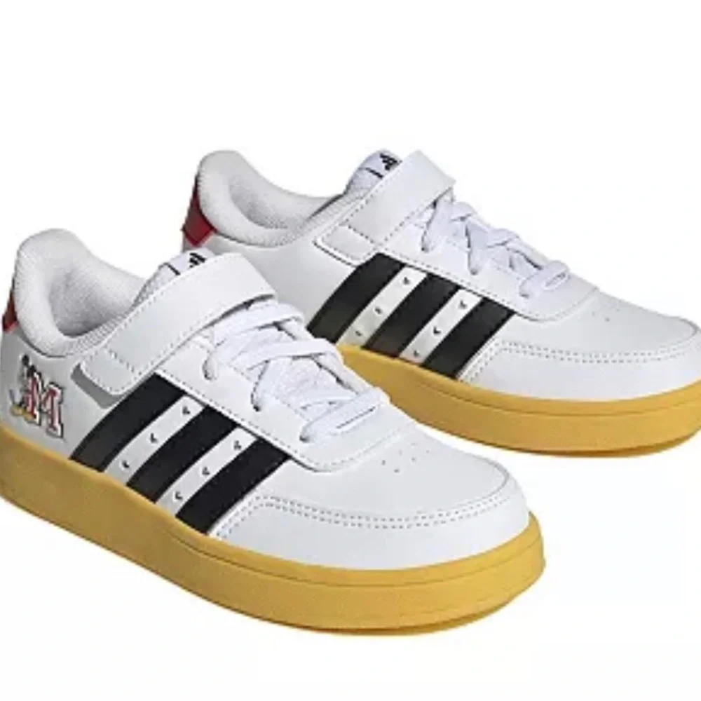Adidas x Disney's Mickey Mouse Breaknet Lifestyle Shoes Size 5 Boys or Girls - Picture 4 of 7